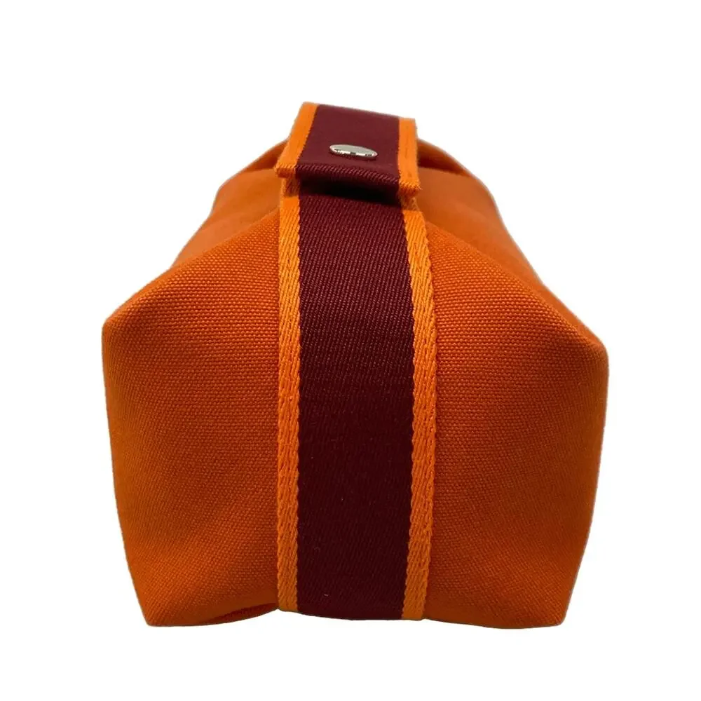 Hermès Handbag Orange Bordeaux